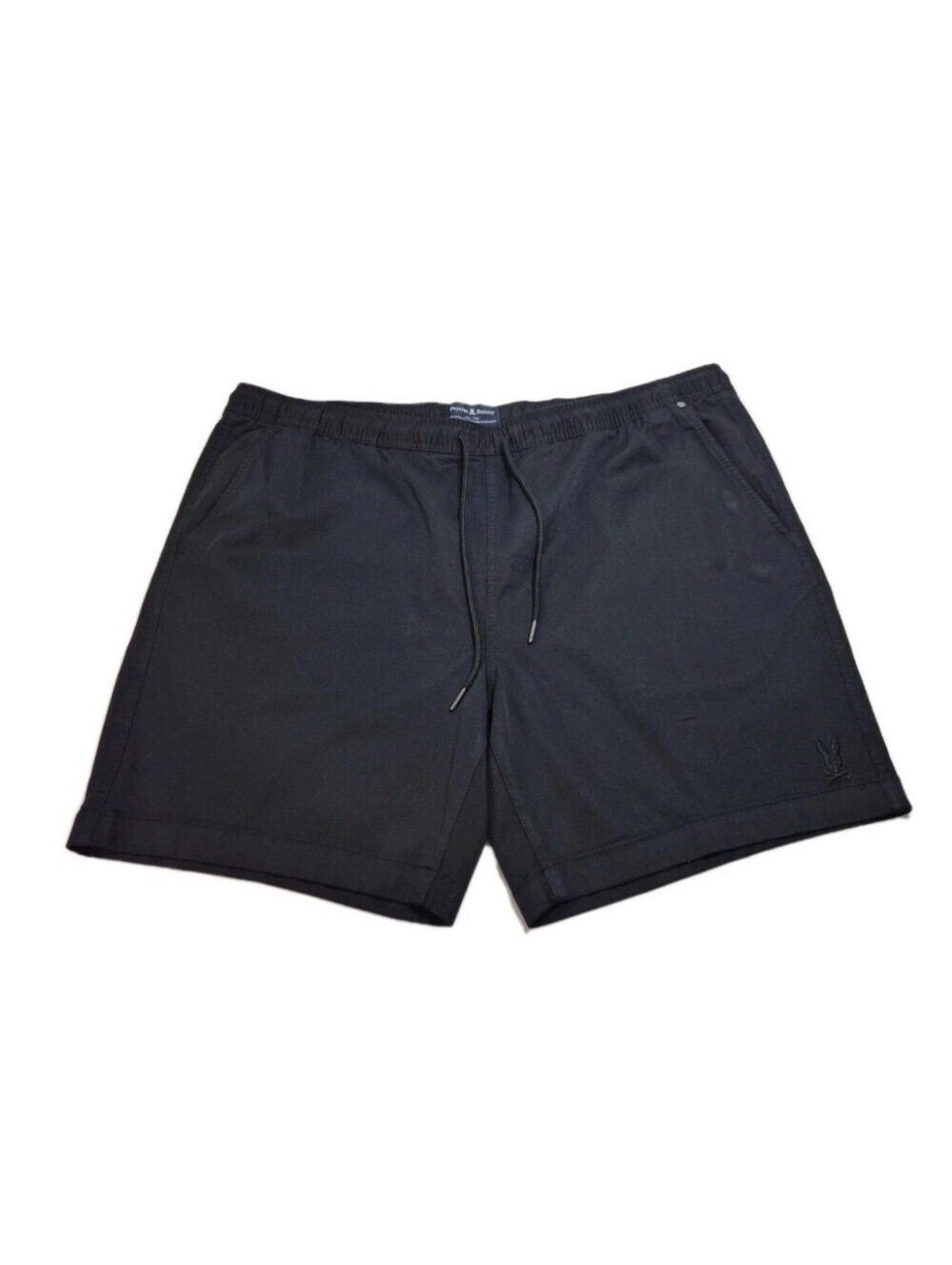 Psycho Bunny Shorts Men’s Size XXL Riviera Elastic Waist Drawstring Black NWT 30